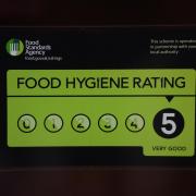 Seven East Devon establishments rated four or five for food hygiene