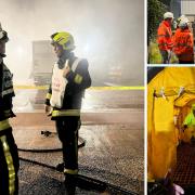 Sidmouth Fire Station take part in simulated exercise