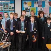 Students from The King's School competed against 20 other teams from the South West in the first-ever Tech Robotics Regional Competition