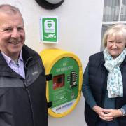 John and Joy Loveridge of Sidmouth Victoria  Hospital Comforts Fund