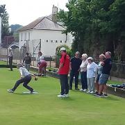 Exciting week of competition under the sun at Sidmouth Bowls Club