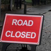 Fore Street, Sidmouth, is being closed