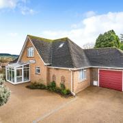 This attractive chalet-style bungalow sits in an elevated position in Sidmouth  Pictures: Bradleys, Sidmouth