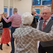 Tea dance at the Stowford Centre