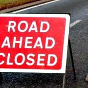 The A375 will be closed south of Sidbury from January 22 to 26