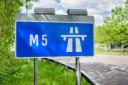 There will be roadworks on the M5 near Exeter next week