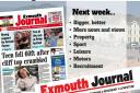 The new-look Exmouth and Budleigh Journal will be delivered free to 25,000 homes from Wednesday, July 11.