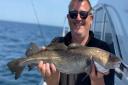 Dave Pearcey Cod caught aboard Spot On
