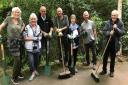 The Friends of Glen Goyle working party -  a good example of how an independent volunteer project can work closely with the council to create a well-managed haven for all