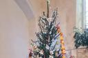 The children's tree is part of the Axmouth Christmas Tree Festival