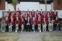 Ottery St Mary Silver Band. Picture: Keith Bearne.