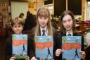 Pupils at Sidmouth College with their Sid Valley neighbourhood plan forms. Ref shs 49-16TI 3084. Picture: Terry Ife