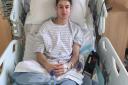 19-year-old bone marrow donor George Stafford