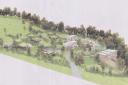 An impression of what the proposed development at Barton Orchard would look like