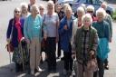 Members of the Sid Valley Carers’ Support Group at The Bowd after a much enjoyed group lunch