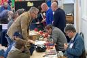 A busy session at Sidmouth Repair Cafe in January this year