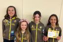 Gold Award winning Sidmouth Brownies Edie, Indie, Alice and Nonna