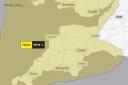 The Met Office has issued a weather warning for the South West