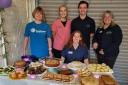 The Otter Vets team at their last coffee morning on Sept 25.
