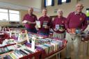 Sidmouth Lions at an earlier book sale