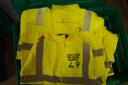 Fluorescent jackets for emergency response volunteers