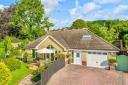 This chalet-style bungalow sits in a desirable position at the head of a private cul-de-sac in Sidmouth   Pictures: Bradleys, Sidmouth