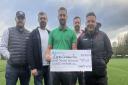 Saints SW charity cheque