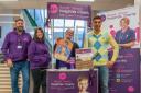 The launch of the charity calendar at Exeter's RD&E
