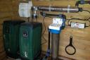 Water filtration system at Hook Farm near Axminster
