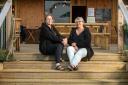 Beth Ashfield and Andrea Broadhurst of Coldharbour Farm Shop and Field Kitchen
