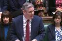 Labour leader Sir Keir Starmer saw his party’s motion pass (House of Commons/UK Parliament/PA)
