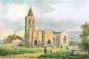 A print of Sidbury Church