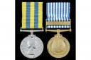 Korean War service medals