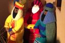 Nativity figures on display at Sidmouth Toy and Model Museum