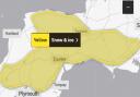 A snow and ice warning has been issued by the Met Office