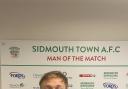 Sidmouth Player of the Match Ash Small
