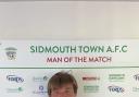 Sidmouth Spar man of the match v Crediton, Jamie Fanson