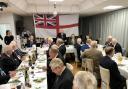 Sidmouth Royal Naval Old Comrades Association at their Trafalgar Dinner