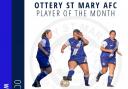 Ottery Player of the Month Gemma Aspinall