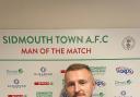 Sidmouth Player of the Match Isaac Furness