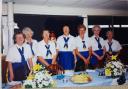 Sidmouth Bowls members from 25 years ago