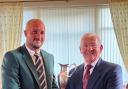 Club Captains with Sidmouth's John Spiller-Jones (L)