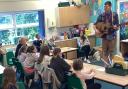 One of the workshops where children worked with Little Seeds music to create the songs