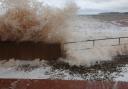 Huge waves blown up by Storm Antoni batter Sidmouth seafront