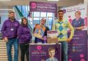 The launch of the charity calendar at Exeter's RD&E