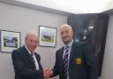 Changing of the captains at Sidmouth GC