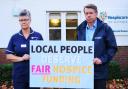 Hospiscare has been campaigning for fairer funding
