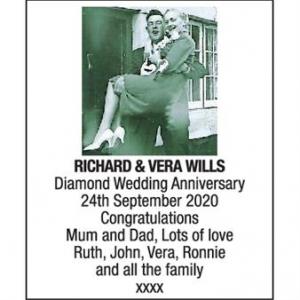 RICHARD & VERA WILLS