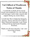 Val Clifford of Woolbrook