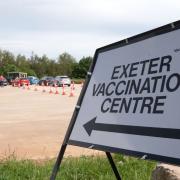 Exeter vaccination centre at Greendale.